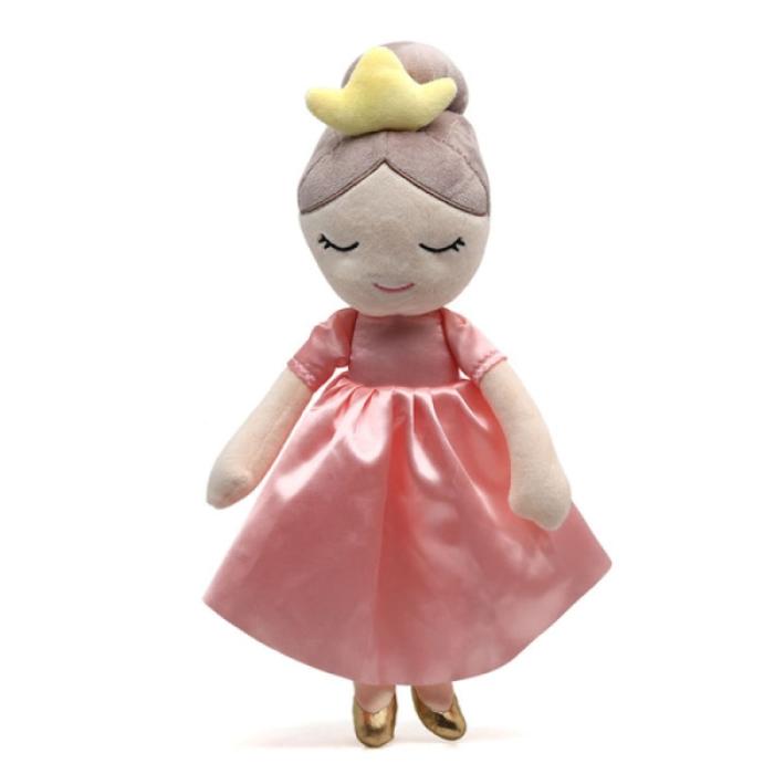 Λούτρινη Κούκλα Πριγκίπισσα Ροζ 41εκ.
