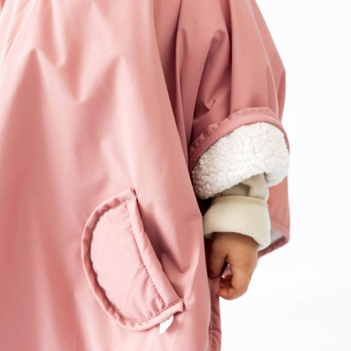 Bemini Αδιάβροχο Poncho Ταξιδίου Pink 9-36M.