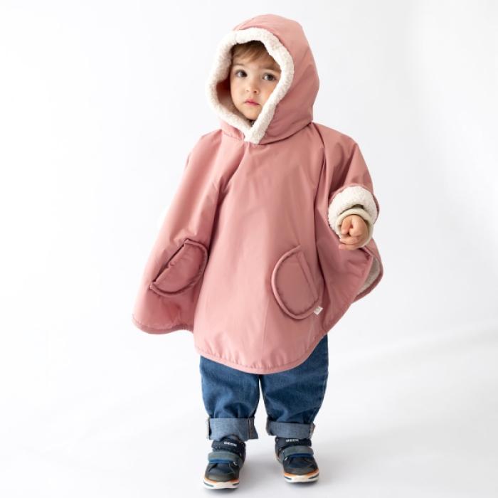 Bemini Αδιάβροχο Poncho Ταξιδίου Pink 9-36M.