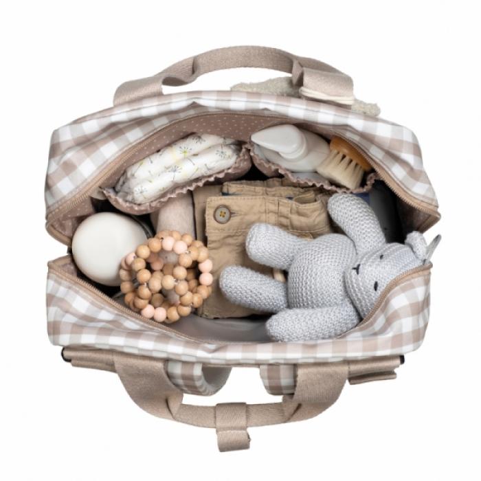 Τσάντα Αλλαξιέρα Backpack Caetana Μπεζ 30/05/25