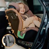 Lionelo Harmony i-Size κάθισμα αυτοκινήτου 40-150 cm isofix Beige Sand Bamboo