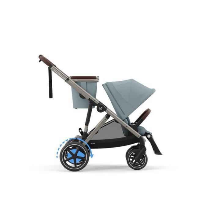 Cybex Καρότσι e-Gazelle S New Taupe Frame