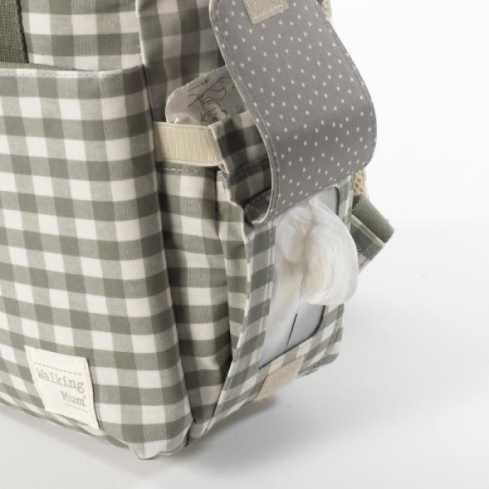 Τσάντα Αλλαξιέρα Backpack Caetana Λαδί