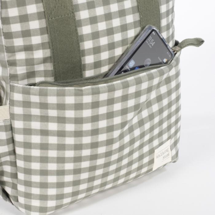 Τσάντα Αλλαξιέρα Backpack Caetana Λαδί