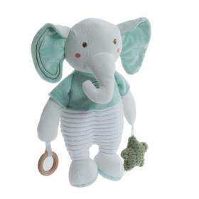 Λούτρινο Παιχνίδι Δραστηριοτήτων Happy Elephant 36εκ.