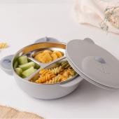 Θερμικό Δοχείο Φαγητού Ανοξείδωτο Grey Bear 450ml.