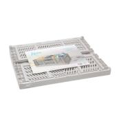 Πτυσσόμενο κουτί αποθήκευσης Γκρι 40x30x15εκ.