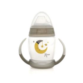Ποτηράκι Εκπαιδευτικό 270ML Grey Moon 1ο Βήμα 6+Μ