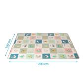 Αναδιπλούμενο Χαλάκι Παιχνιδιού Woodland 200x150εκ.