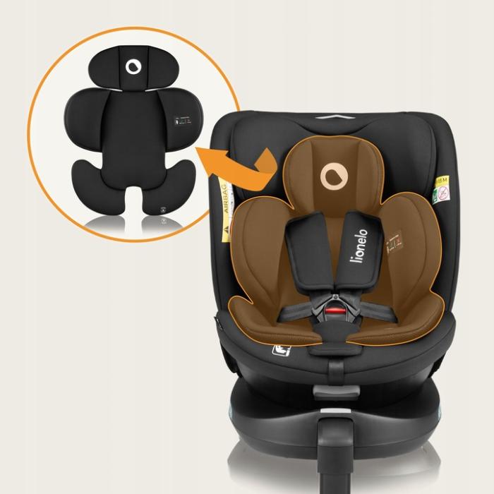 Lionelo Navy i-Size κάθισμα αυτοκινήτου 40-150 cm isofix Black Pink