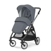 Inglesina Electa Quattro με Darwin Infant Union Grey Chassis Silver Black