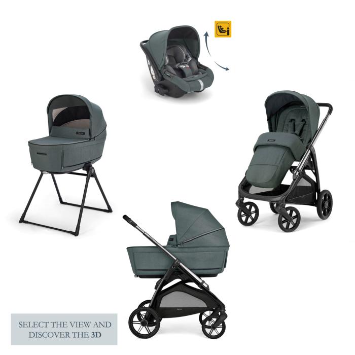 Inglesina Aptica Quattro 4 σε 1 με παιδικό κάθισμα αυτοκινήτου Darwin Infant Recline 2025