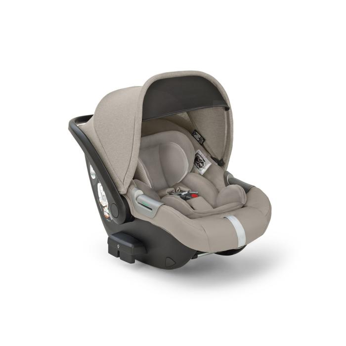 Inglesina Electa Quattro με Darwin Infant Recline Battery Beige Chassis Iridio Black