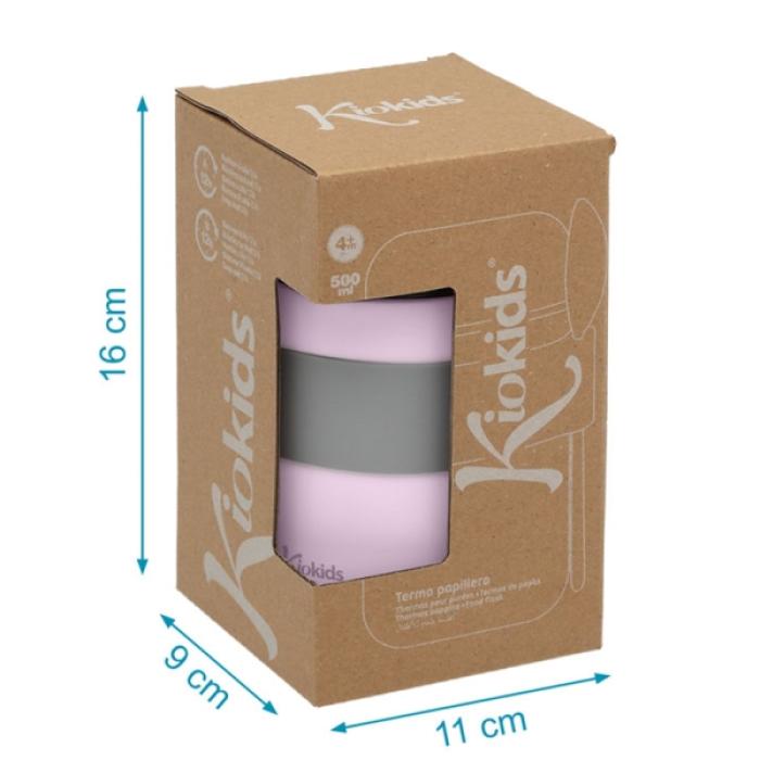 Βρεφικό Θερμός Φαγητού με Κουταλάκι Λιλά 500ml.