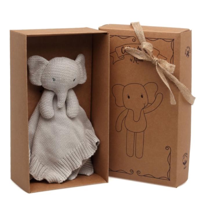 Πανάκι Παρηγοριάς Cotton Friends Αρκουδάκι 25cm. Γκρι