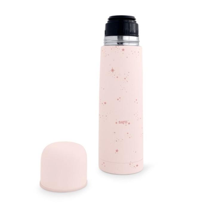 Θερμός Υγρών Stars Ροζ 500ml