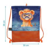 Αδιάβροχη Τσάντα Παραλίας Safari Fun Orange 5L.