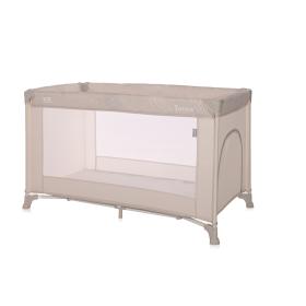 Παρκοκρέβατο 1 Επιπέδου Torino Lorelli Fog Striped Elements 