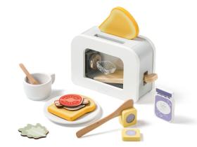 Eli Neli Montessori Toaster Set Ξύλινη Παιδική Τοστιέρα