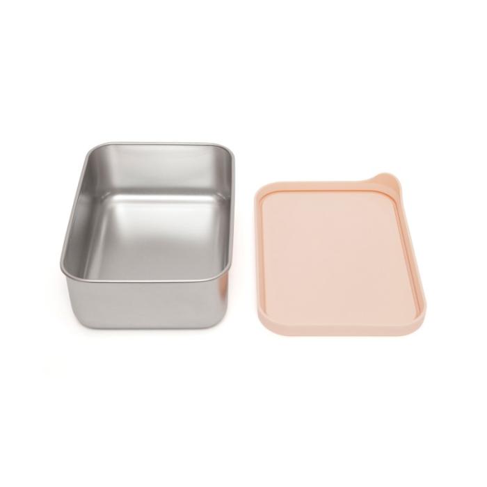 Petit Monkey – Φαγητοδοχείο Stainless Steel Riley Dawn Rose