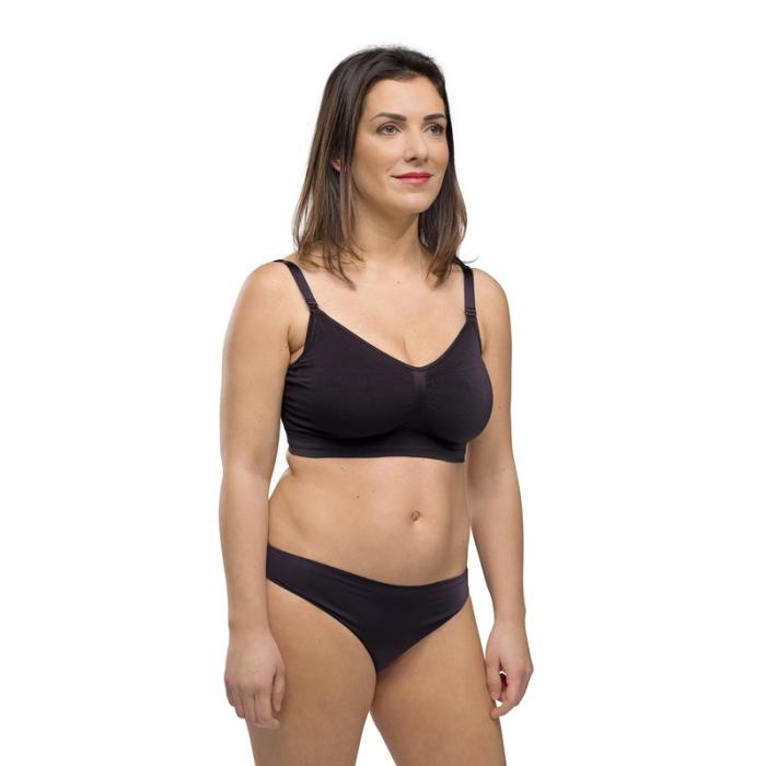 Carriwell Σουτιέν Θηλασμού χωρίς Ραφές / Seamless Nursing Bra - ΜΠΕΖ - L
