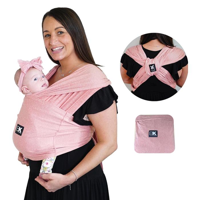 Μάρσιπος Baby K’tan Yoga Heather Coral - Medium