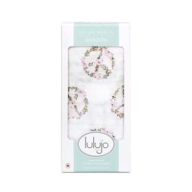 Lulujo Μουσελίνα Bamboo – Peace Swaddling Blanket