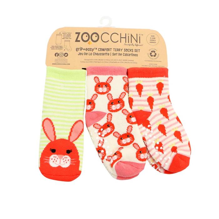 GRIP EASY™ Καλτσάκια Bella the Bunny (3 τεμ)