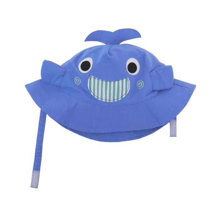 Zoocchini Αντηλιακό Καπέλο UPF50 - Φαλαινάκι - 6-12m
