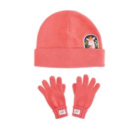 FlapjackKids σετ πλεκτό σκουφάκι και γαντάκια – Deer – Large  (4-6 ετών)