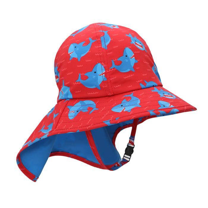 Zoocchini Cape Sunhat UPF50 Shark - 2-4 ετών