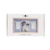 2 Prints Frame – Blue Abstract