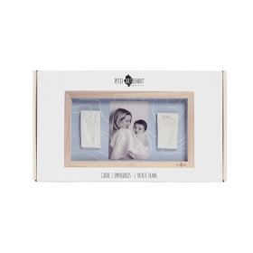 2 Prints Frame – Blue Abstract
