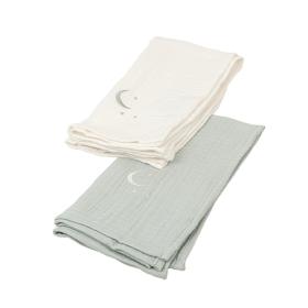Πάνες Αγκαλιάς Μουσελίνα Matalase Mint 60x60εκ. Σετ 2τμχ.