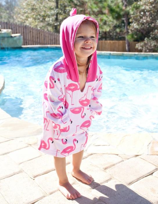 Swim Coverup UPF50 Flamingo 0-12μηνών