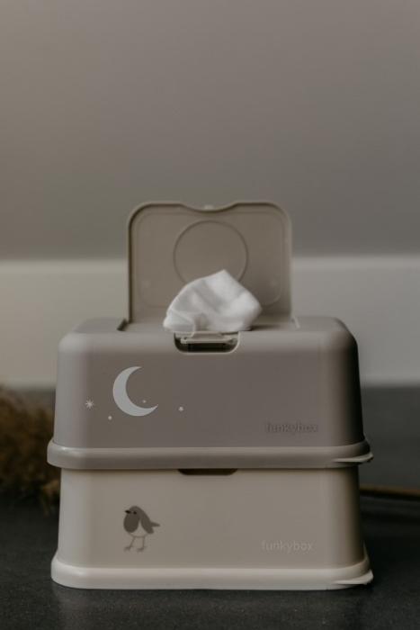 Funkybox Soft grey – Moon