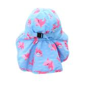 Zoocchini Cape Sunhat UPF50 Pink Shark - 2-4 ετών