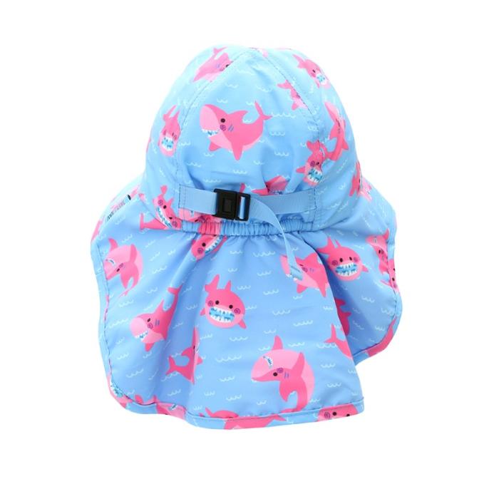 Zoocchini Cape Sunhat UPF50 Pink Shark - 2-4 ετών