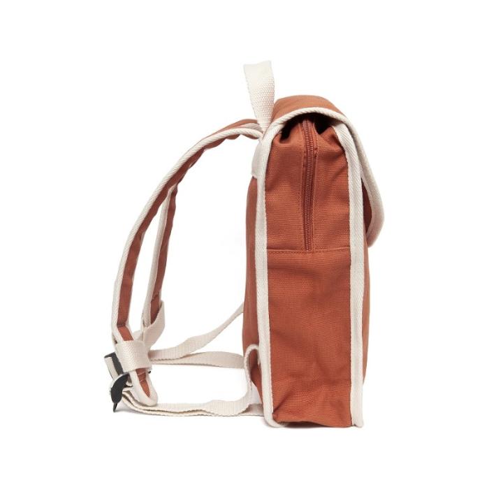 Petit Monkey – Backpack Recycled Cotton Baked Clay