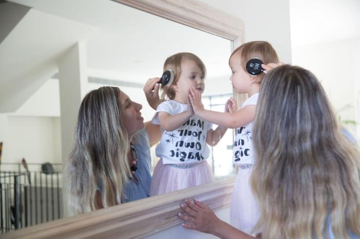 Minene Baby Set Hair - Λευκό