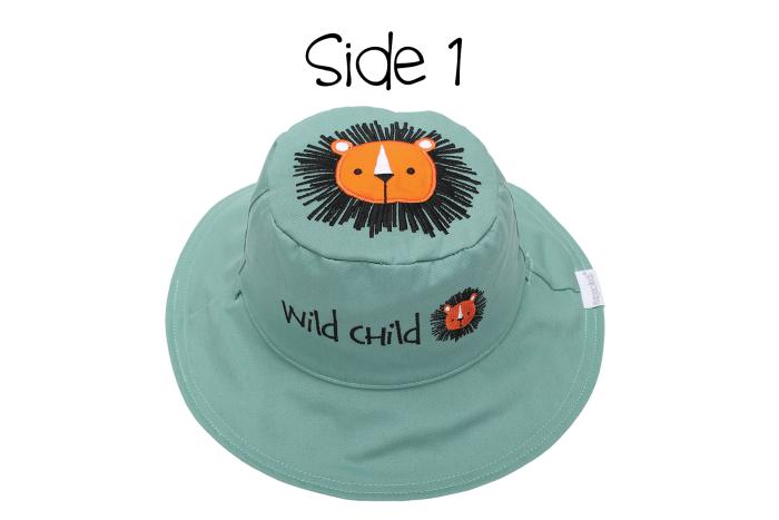 Καπέλο Διπλής Όψης UPF 50 – Λιονταράκι (Cotton) - MEDIUM 2-4 yrs