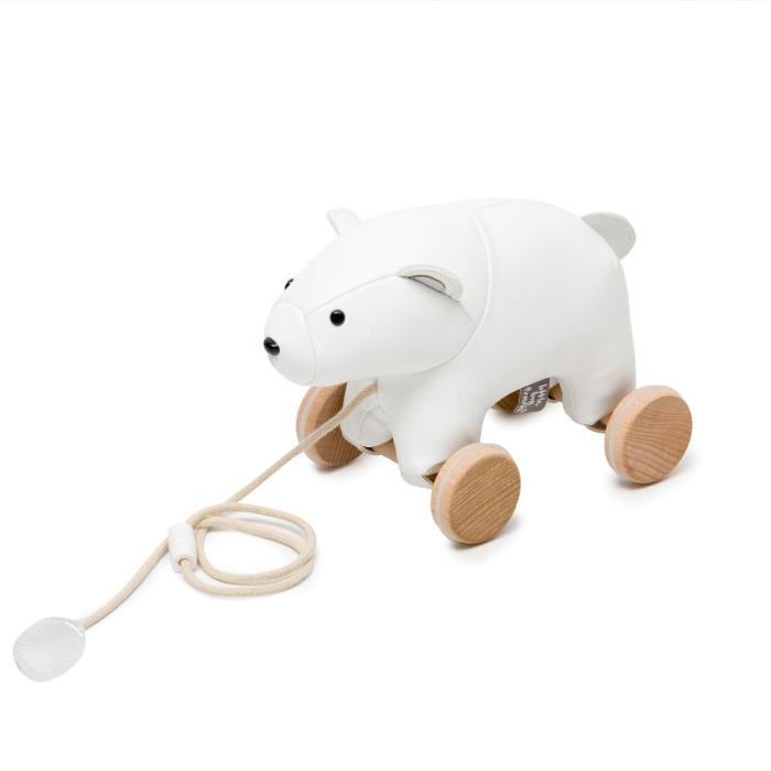 Nathan the pull along polar bear