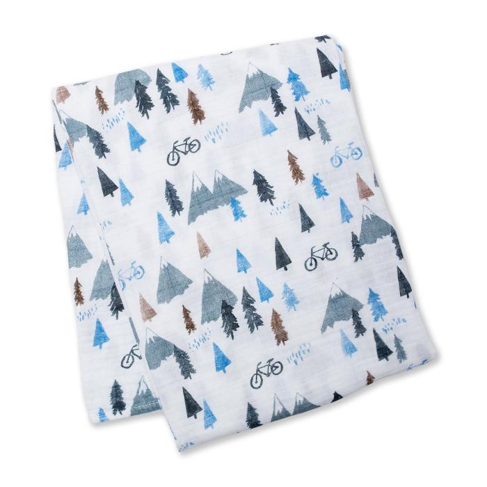 Lulujo Μουσελίνα – Mountain Top Swaddling Blanket