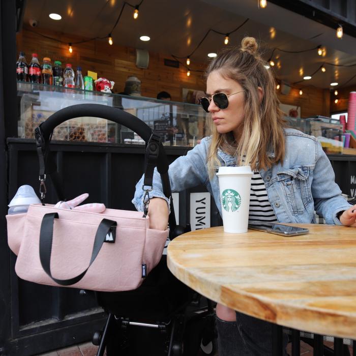 Minene Zoe mini Organizer Bag - Metallic