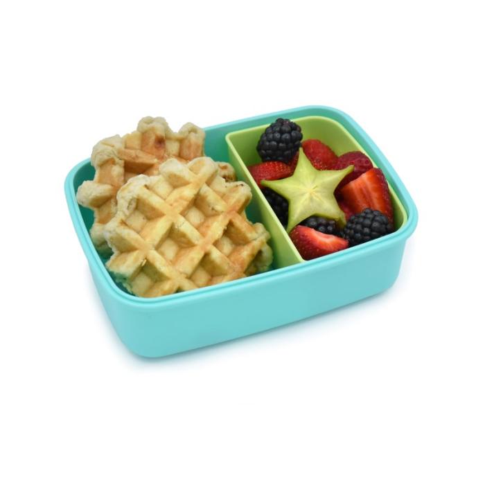 Melii – Bento 2 θέσεων 880ml - Lime-Mint-Blue