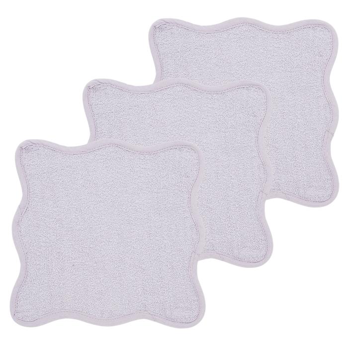 Meyco 3-pack Πανάκια Προσώπου Wavy – Soft Lavender