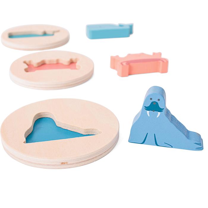 BS Toys – Puzzle Με Σφηνώματα