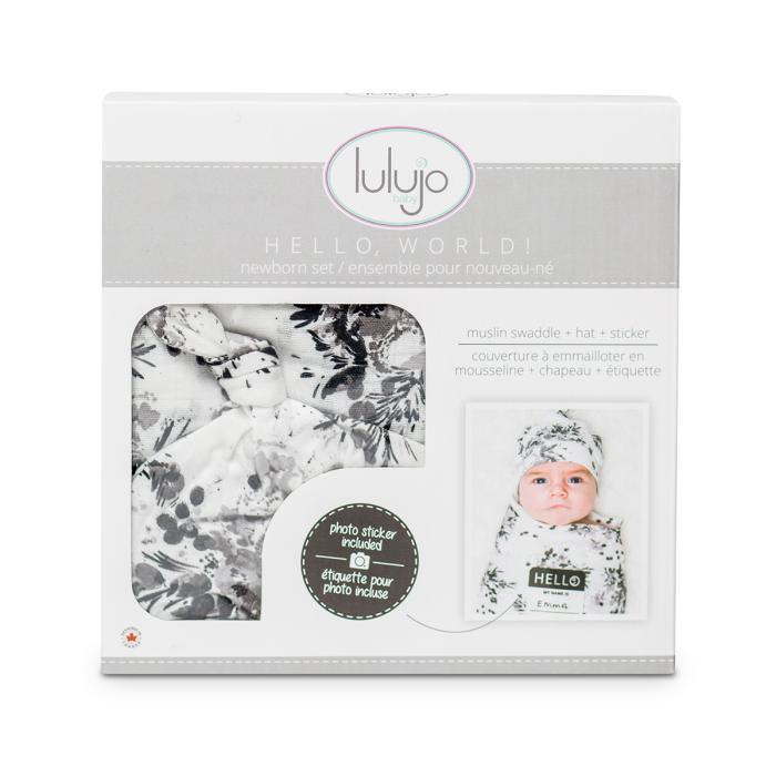 Hello World – Black Floral