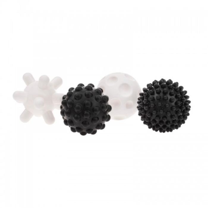 Σετ Ασπρόμαυρες Sensory Μπαλίτσες (4 pcs)