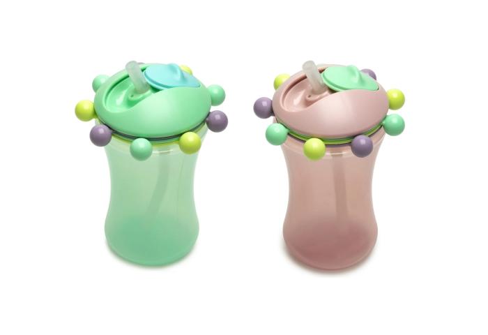 Melii – Sippy Cup Abacus 340 ml Pink